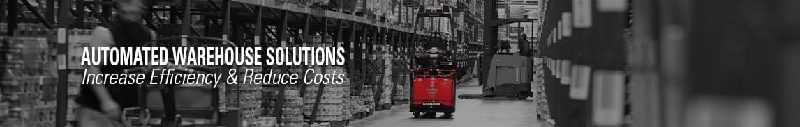 Increase efficiency and reduce costs with automated Raymond lift trucks and forklifts from Pengate Handling Systems