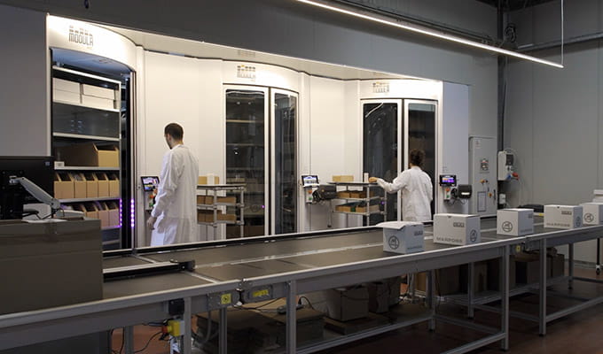 modula horizontal carousel