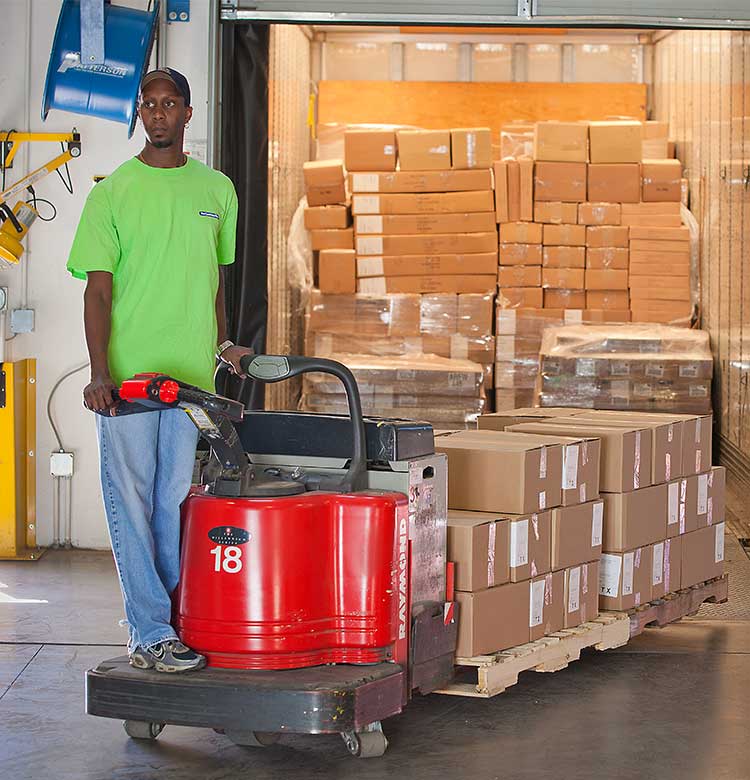 Raymond electric pallet jacks and 8000 series pallet trucks