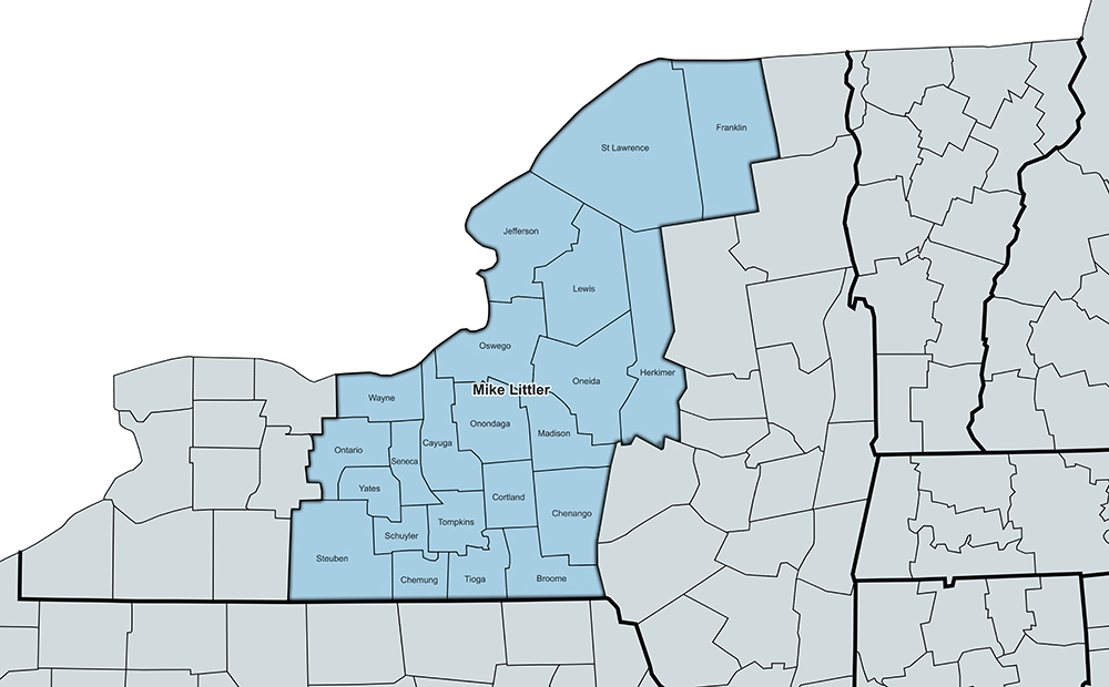 Pengate Handling Systems Syracuse, NY territory lines