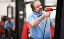 Used forklifts are thoroughly inspected