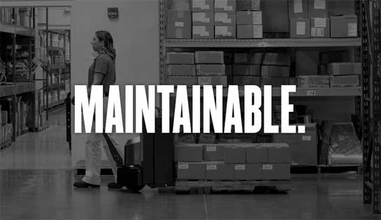 The LRW35 pallet jack from LiftRite is easily maintainable.