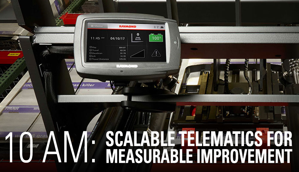 Register for our 10am breakout session: Scalable Telematics for Measurable Improvement