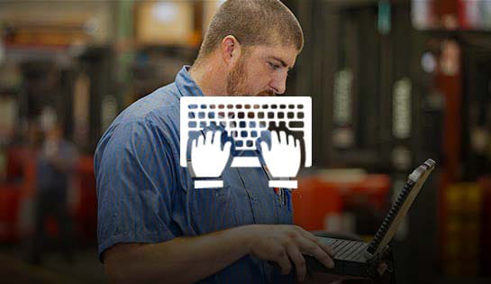 Features of the iTRACK asset maintenance system: service order entry