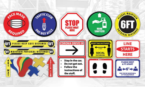 We're here to support you with clear, concise messaging for enacting proper social distancing protocols.