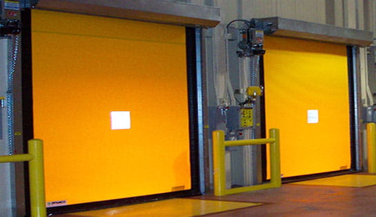 Pengate's dock and door products include high-speed roll up dock doors.