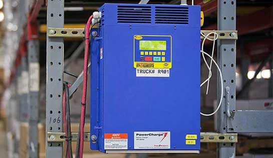 Electric forklift battery chargers for sales