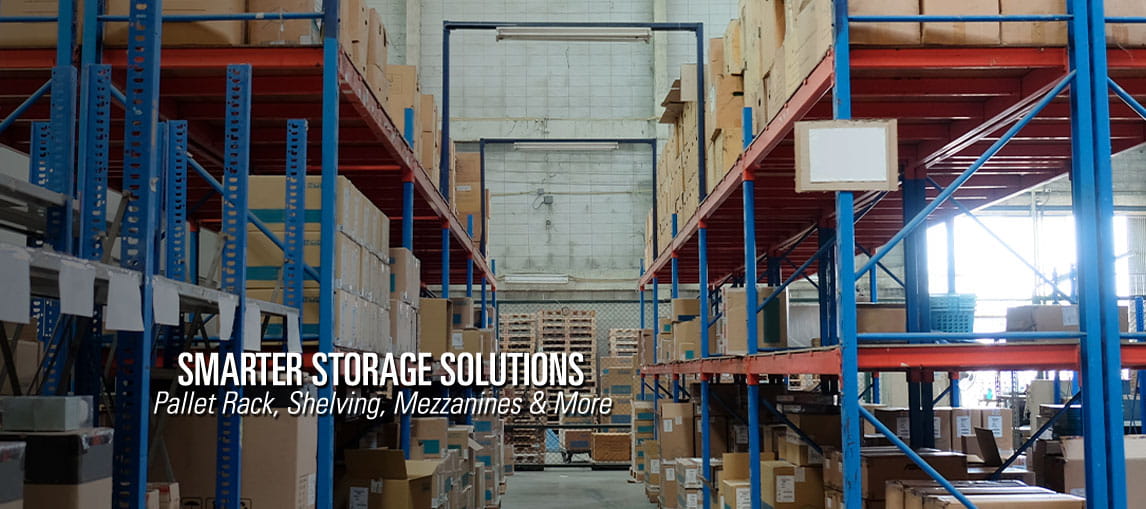 Get smarter storage solutions from Pengate, including warehouse pallet racking, shelving configurations, warehouse mezzanines and more.