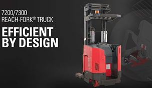 Reach truck, Raymond reach-fork, Raymond reach truck, narrow aisle forklift