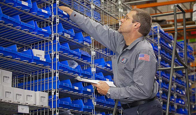 Raymond Warehouse Shelving and Storage Solutions