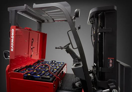 Raymond forklift controls