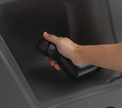 Raymond 5000 Series Order picker truck variable lift lower controls