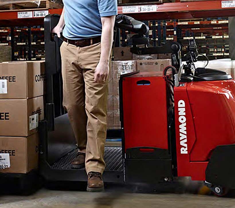 Pallet Rider Handle Rider Pallet Jack | Electric Rider Pallet Jack | Raymond