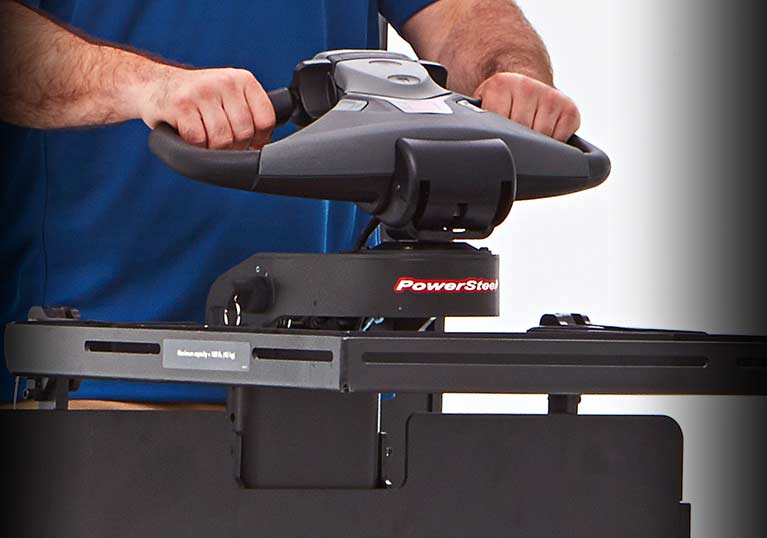 pallet jack with power steering