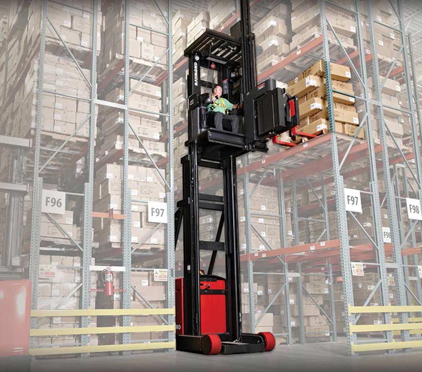 Raymond 9000 Series Swing Reach Truck Reach Turret Mechanism