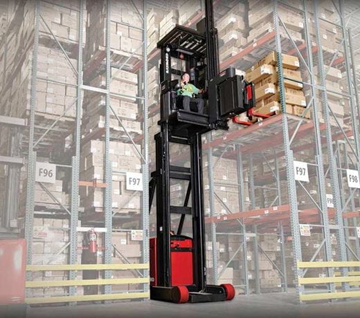 Raymond 9000 Series Swing Reach Truck Reach Turret Mechanism